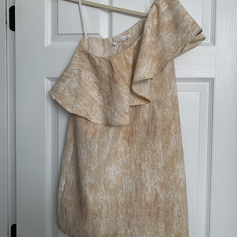 BCBG One Shoulder Dress